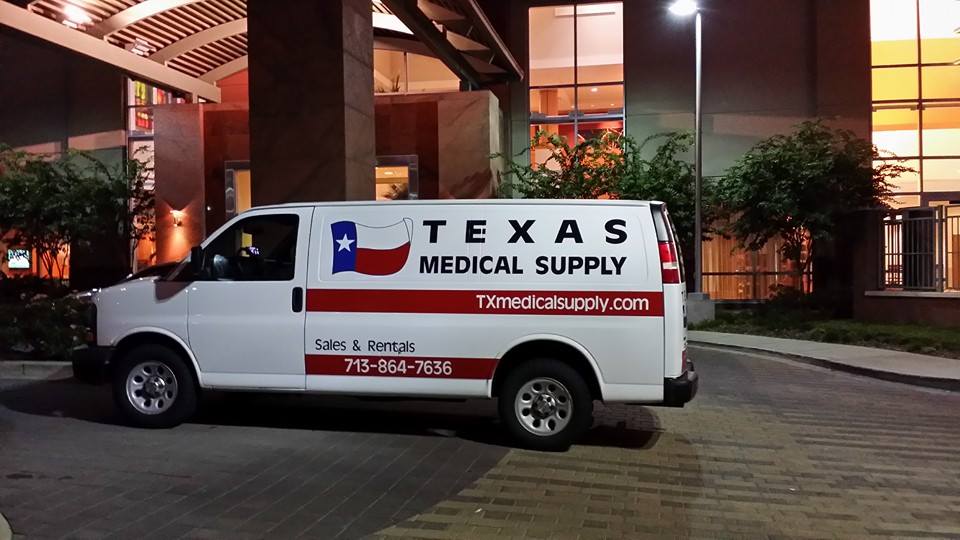 texas medical supply truck