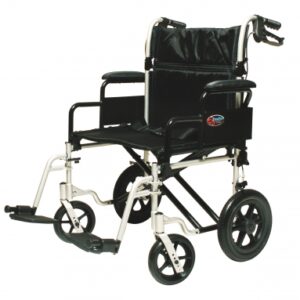 Rental Travel Deluxe Wheelchair Heavy Duty 24"