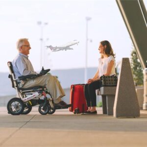 Rental Power Folding Light Weight Wheelchair