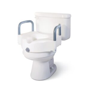 Locking Raised Toilet Seats with Arms