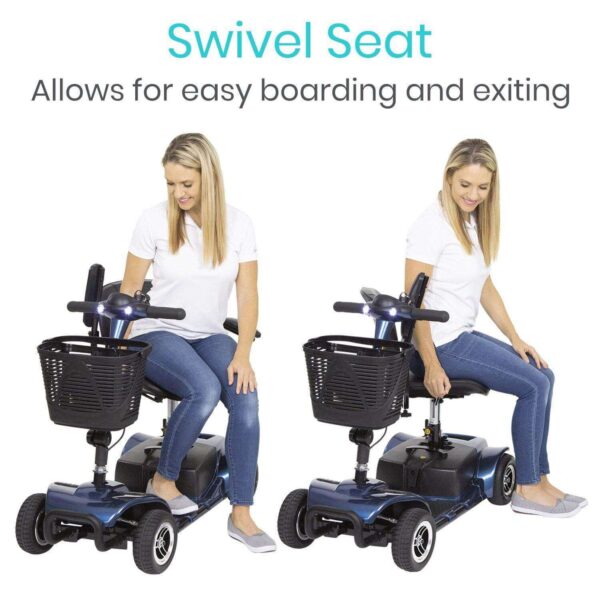 4 wheel mobility scooter